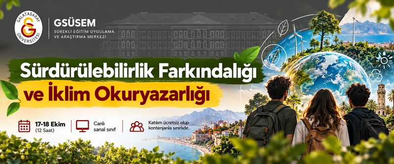 Sürdürülebilirlik Farkındalığı ve İklim Okuryazarlığı görsel